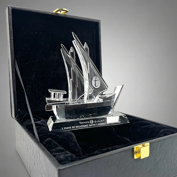 Crystal Merchant Ship Gift suppliers